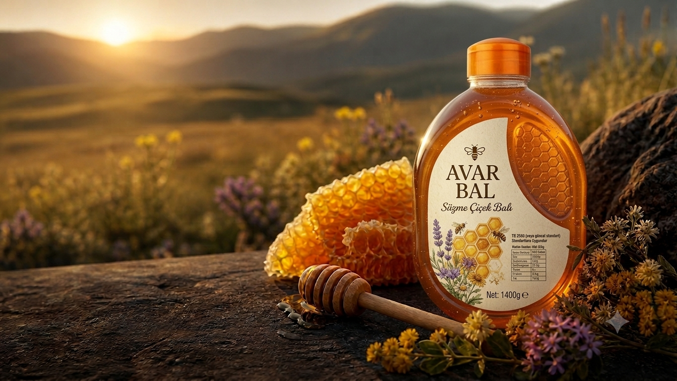 Avar Strained Flower Honey